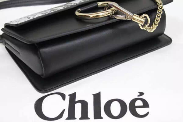 2015 Chole パイソン柄 クロエバッグスーパーコピー愛用 雑誌掲載★faye Chloe Faye